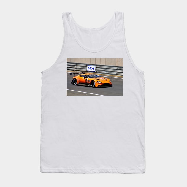 Aston Martin Vantage AMR 24 Hours of Le Mans 2023 Tank Top by AndyEvansPhotos